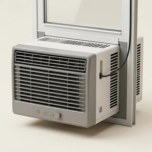 EG4 Hybrid Solar Window Unit (generic illustration of this type of product)