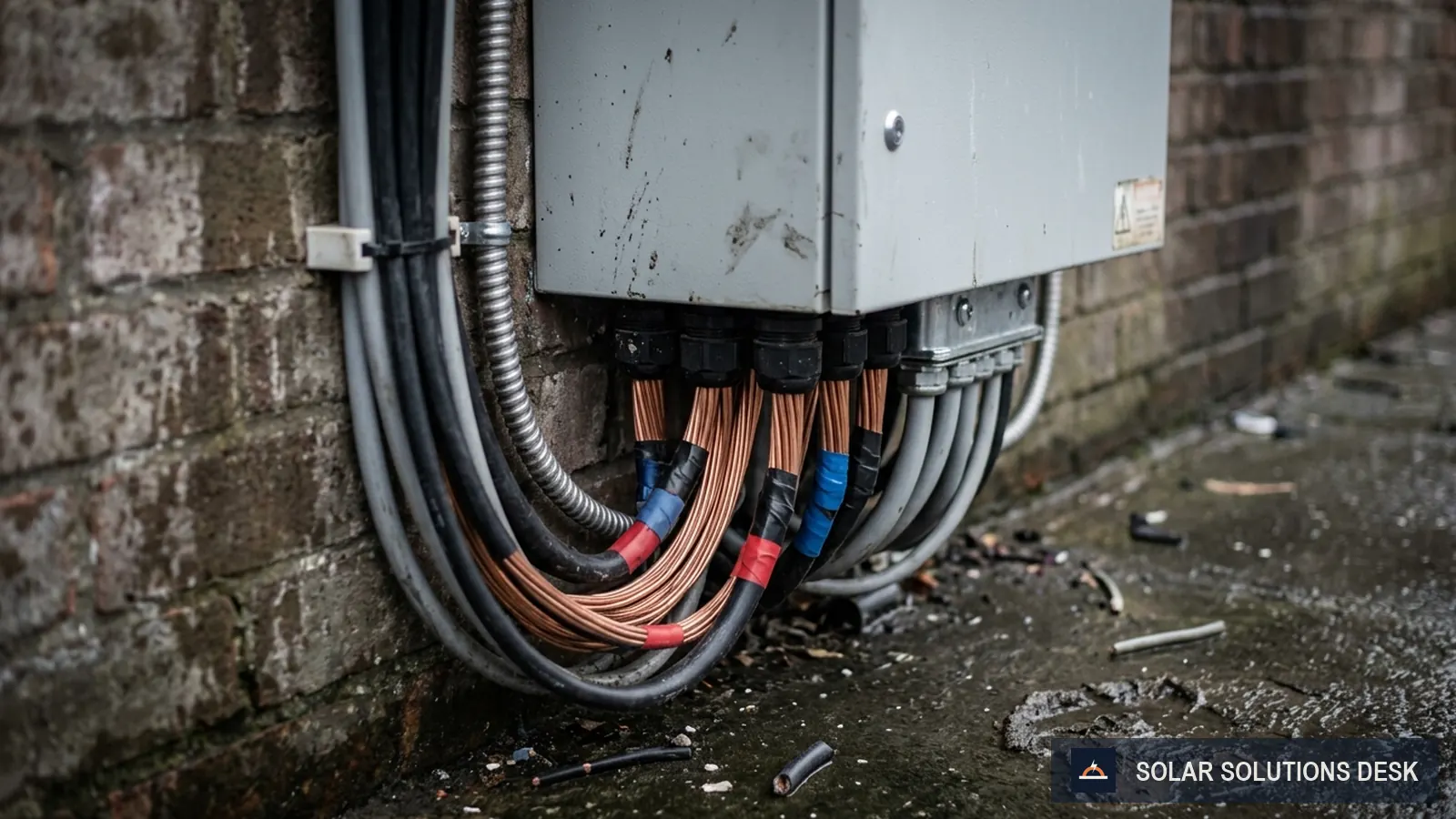 Wiring and mounting details