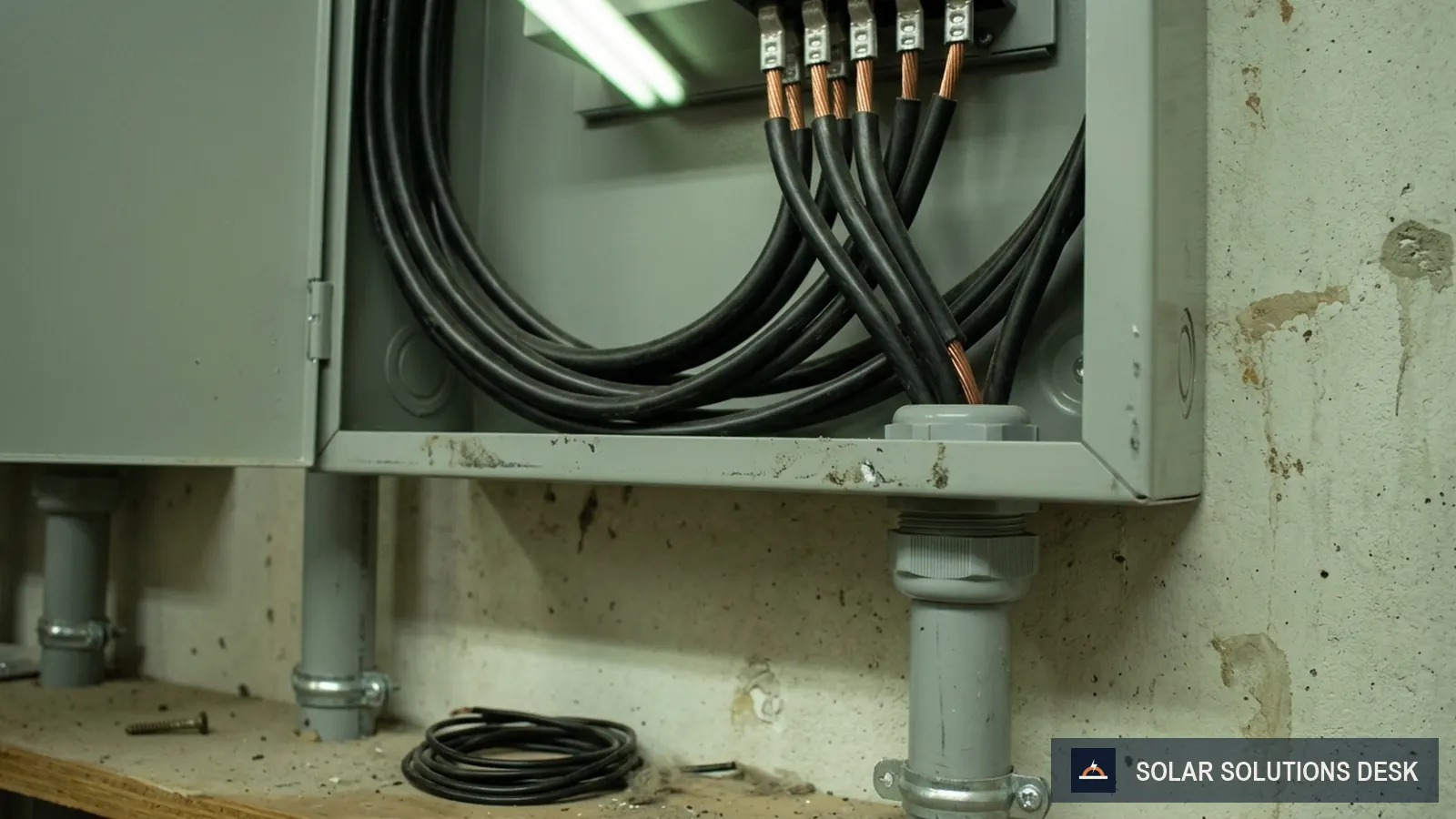 Wiring and mounting details