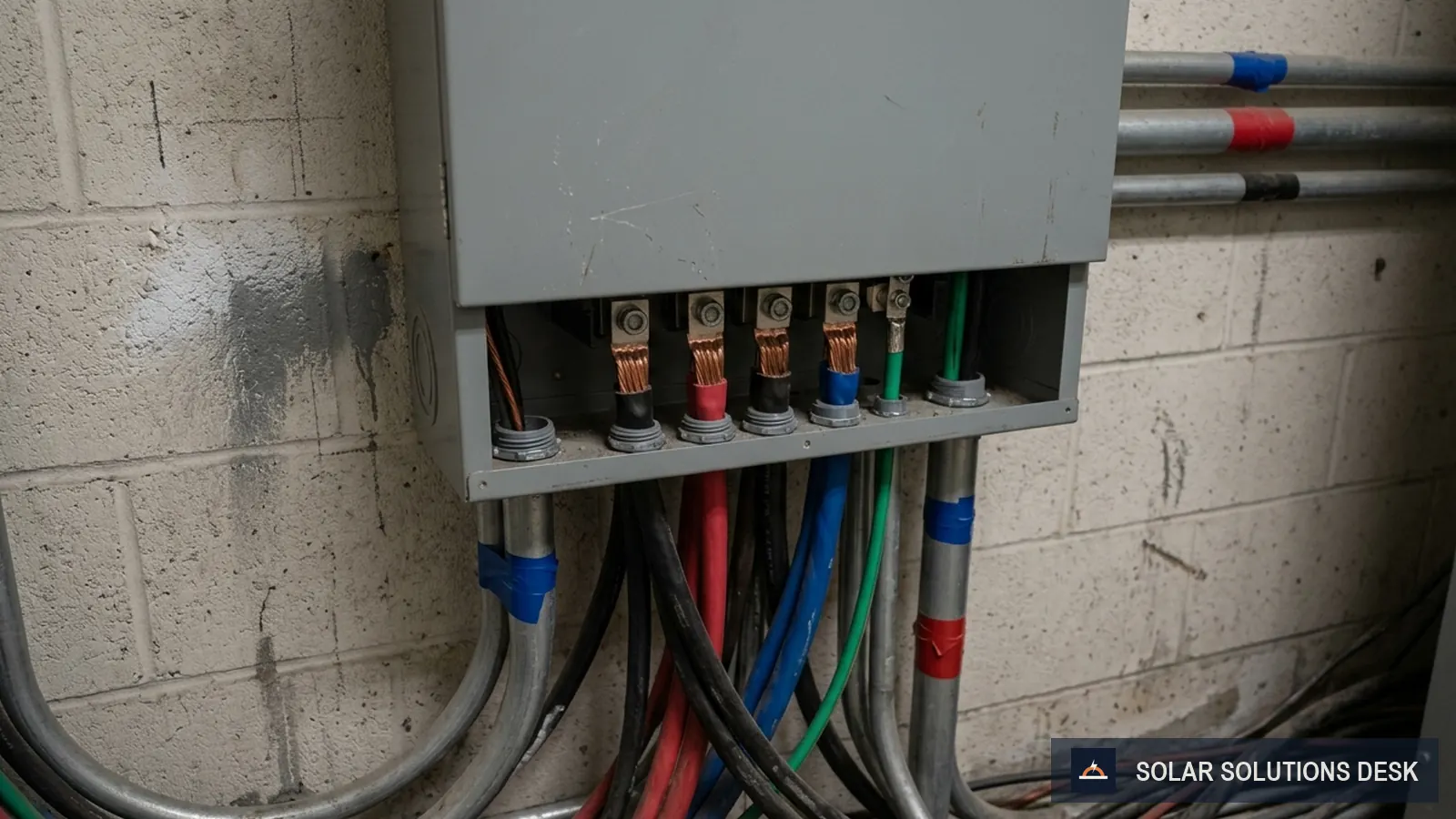 Wiring and mounting details
