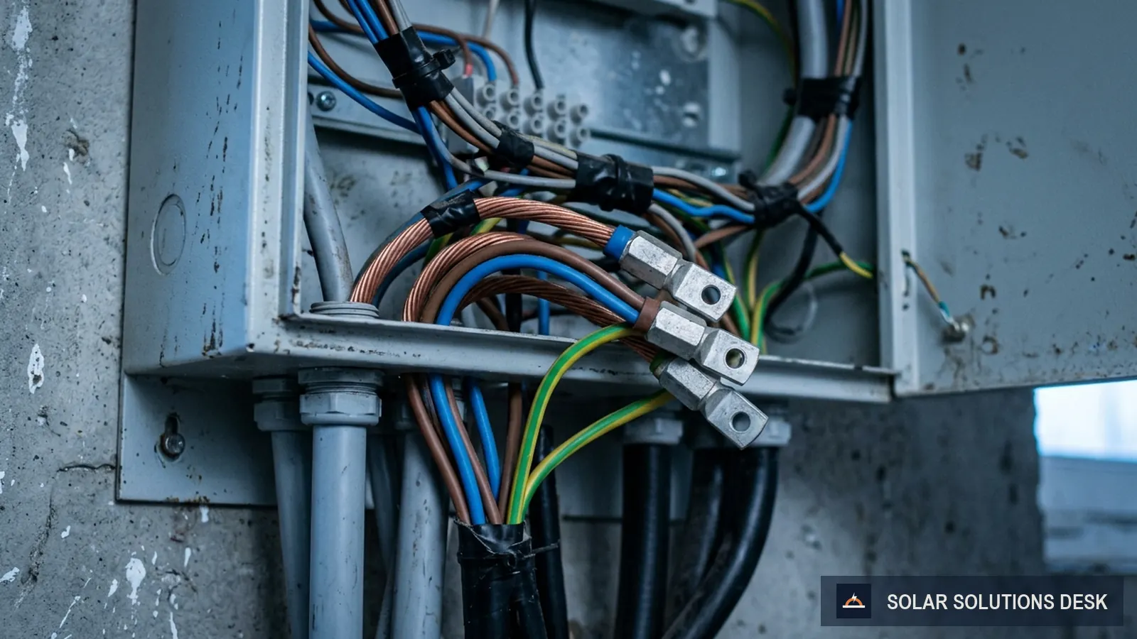 Wiring and mounting details