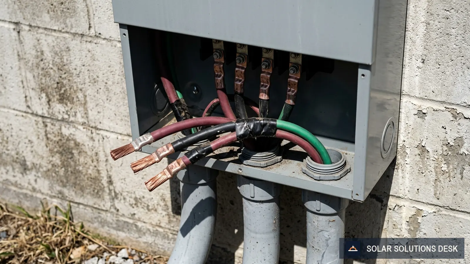 Wiring and mounting details